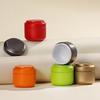 Solid Color Gift Tin Box Mini Airtight Sealed Can for Tea&Treats, Elegant Packaging&Portable Storage Jar, Multipurpose Container