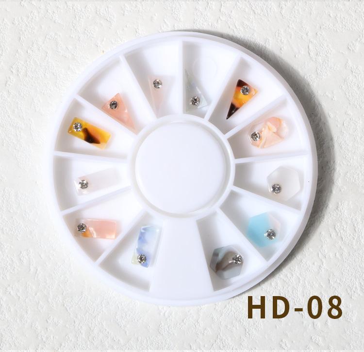 

12 известных в Интернете популярных аксессуаров для ногтей с плоским дном и бриллиантами с разноцветными инкрустациями из бриллиантов и супер сверкающими смешанными дисковыми бриллиантами для ногтей