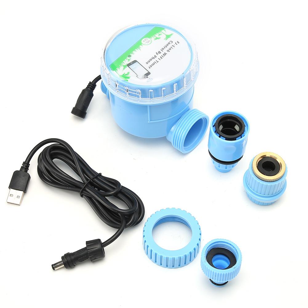 

Intelligent Garden Irrigation Watering Timer Automatic Drip Controller with Phone WIFI Control