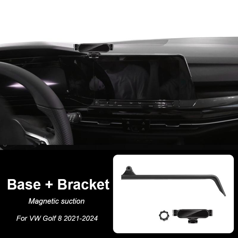 For Volkswagen Golf 8 2021 2022 2023 2024 Car Phone Holder Screen Braket Stand GPS Mobile Phone Mount Auto Accessories