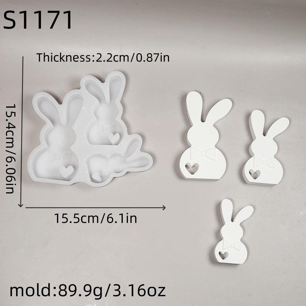 

3D Форма для свечи из силикона Кролик в яичной скорлупе , кролик, пасхальное яйцо, формы для гипсовых украшений, полая, Любовь , кролик, форма для мыла ручной работы из смолы