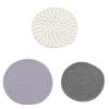 1/3pcs Handmade Braided Drink Coaster Woven Placemats Heat-Resistant Mat