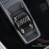 Gear Shift Knob Cover Carbon Fiber Gear Shifter Head Decoration Cover for A3 S3 RS3 8Y 2021+ Black