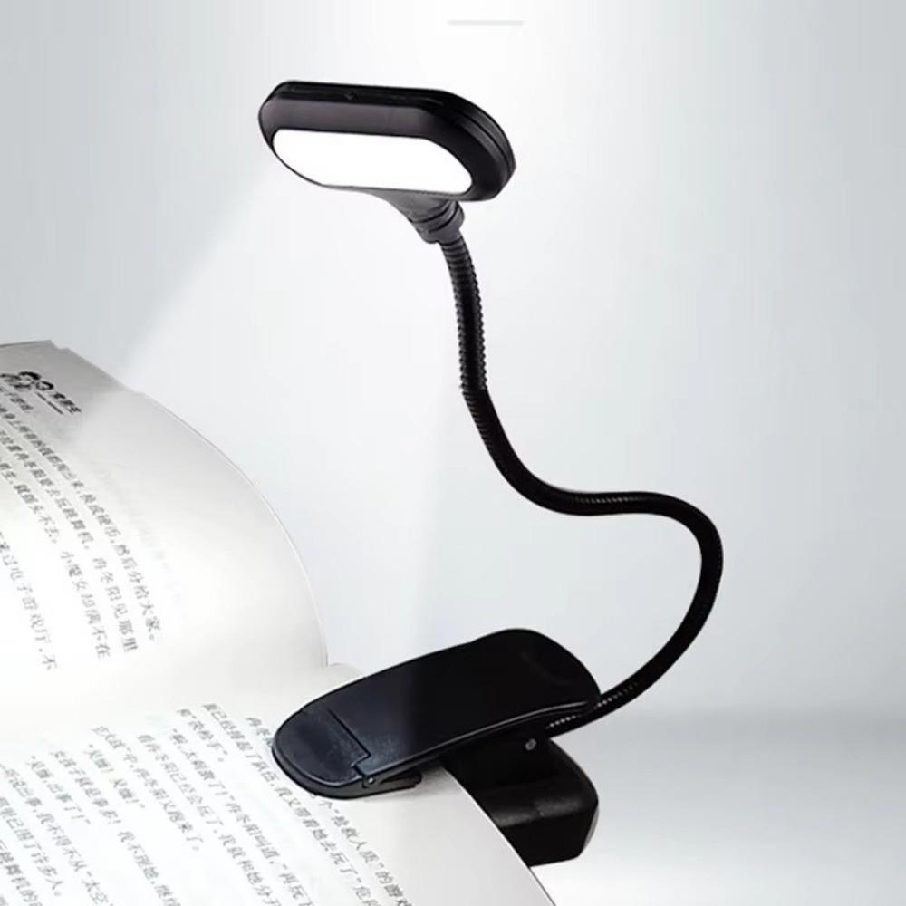 Mini LED Book Light Flexible Reading Table Lamp Portable Clip-On Lamp  Reading