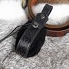 Mittelalterliche PU-Leder Gürteltasche Vintage Hüfttasche Tragbare Kordelzugtasche Münzbörse Cosplay & Halloween Party Zubehör