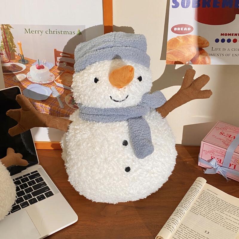 Niedlicher Schneemann Wiederaufladbare Wärmflasche