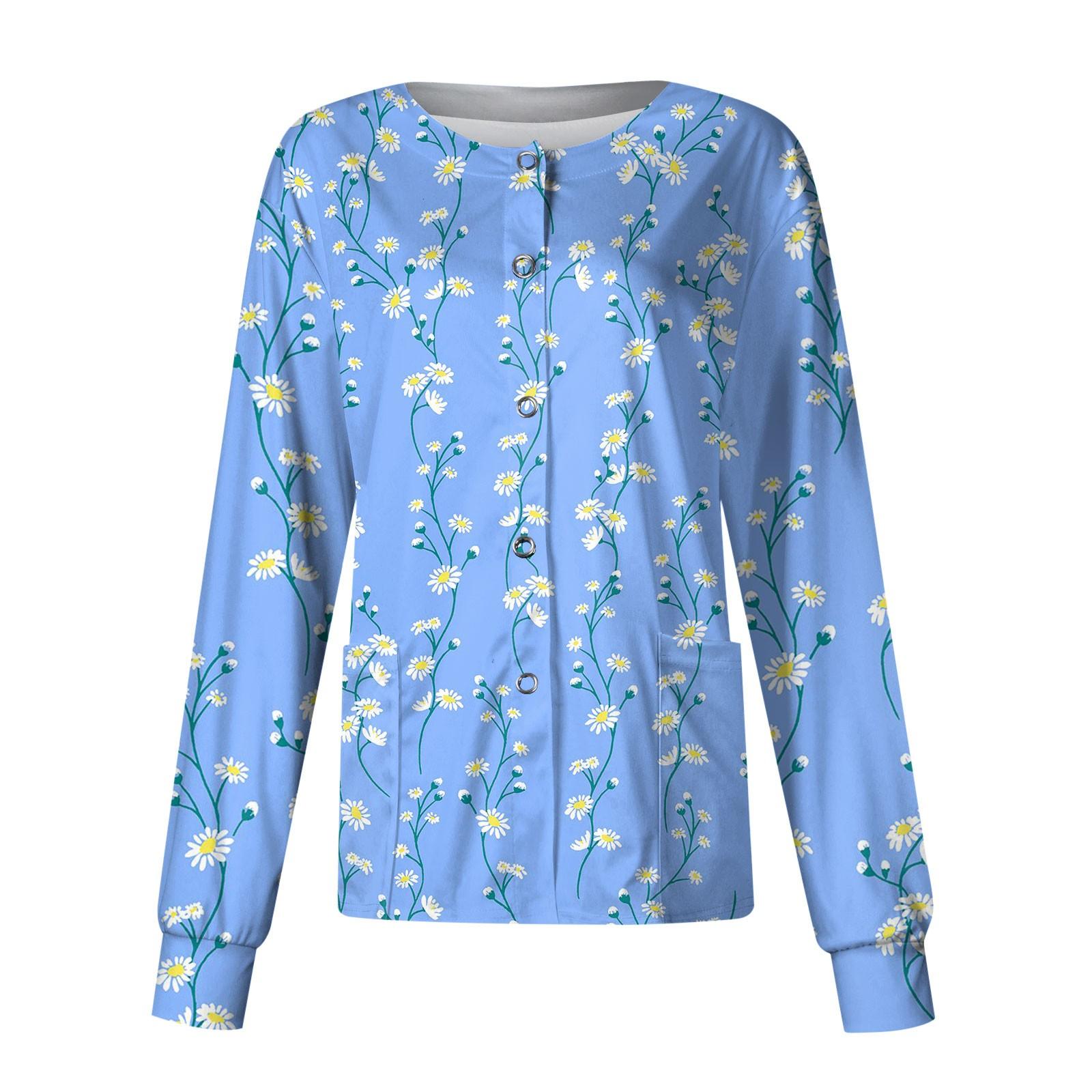 

Женский однобортный защитный комбинезон с длинным рукавом и карманом, рабочий воротник-стойка, кардиган, куртка, топ L