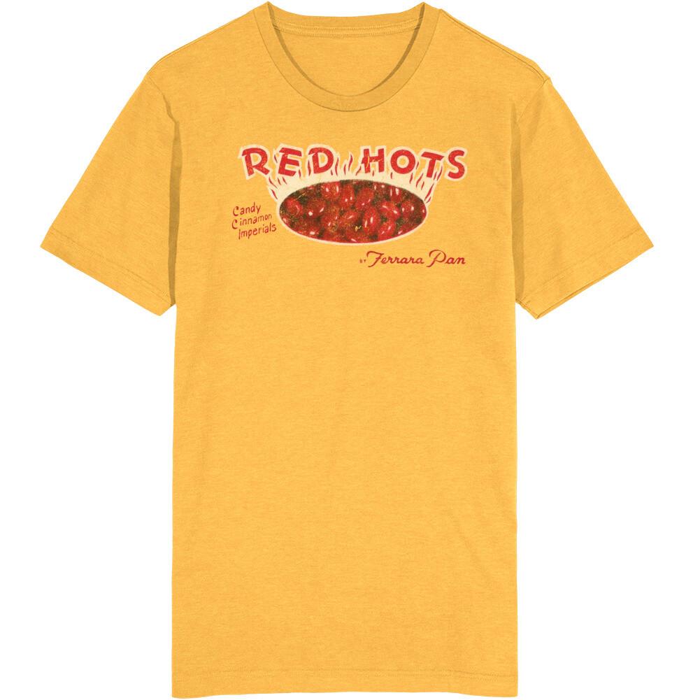

Red Hots Original 80s Candy Retro T Shirt Mens Womens Tees Top S