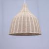 JOYINLED Japanese Style Hand Woven Lamp Shade for Pendent Lamp Retro Bamboo Art Pendant Light Covers 26/35CM for Home Room Decor