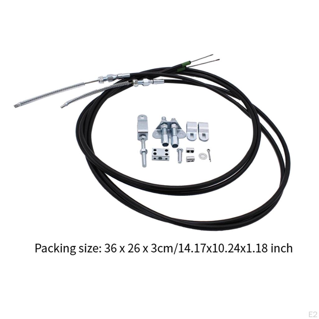 330-9371 Parking Brake Cable Complete Kit Professional Spare Parts Automotive Accessories Universal