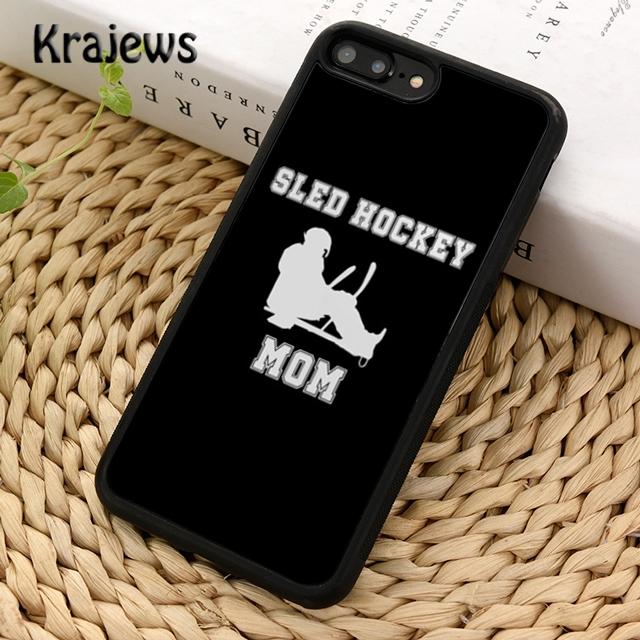 

Krajews Sled Hockey Mom For iPhone 17 Air 16 Phone Case Cover 15 14 plus 12 13 pro max coque iPhone 17pro