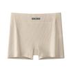 Women's Spring Summer 10A Antibacterial Thread Pure Cotton Anti Tarnished Non Curled High Waist Flat Angle Briefs