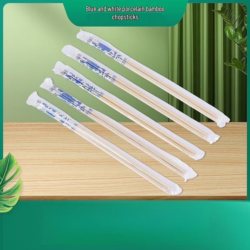 Individually Wrapped Disposable Bamboo Chopsticks