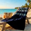 Philadelphia Eagles Personalized Text Beach Towel Super Soft Microfiber Quickdry Fabric Portable For Swimmingbeachcamping Travel Beach Accessoriesgym