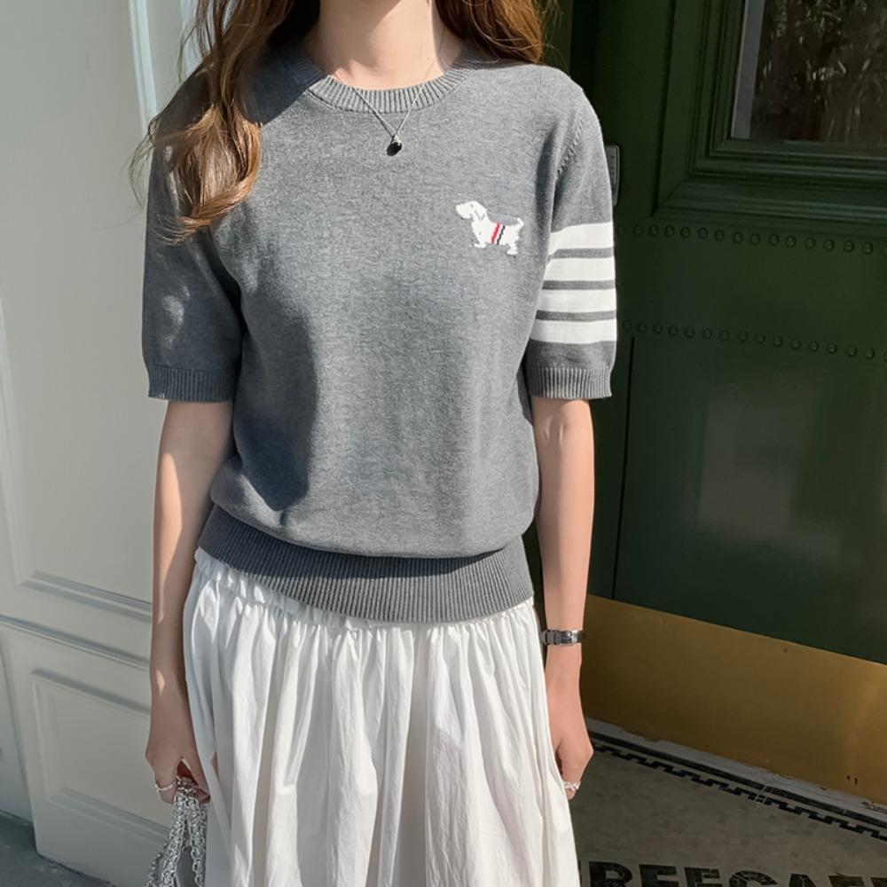 

Summer women s new cotton T-shirt short sleeved short sleeved O-neck T-shirt solid color casual pullover women s top XL