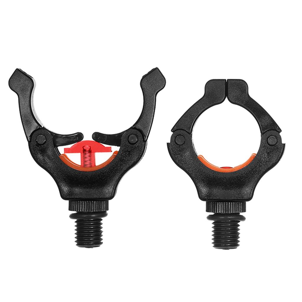 2pcs Fishing Rod Rest Holder Head Fishing Grip Bracket Head Fishing Connect Tool Tackle Accessories