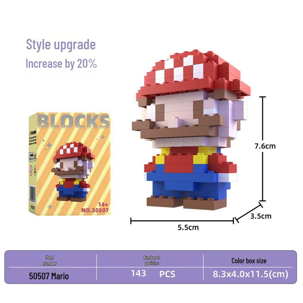 Children's 3D Puzzle Building Blocks - Compatible with Lego, Educational Toys for Girls
