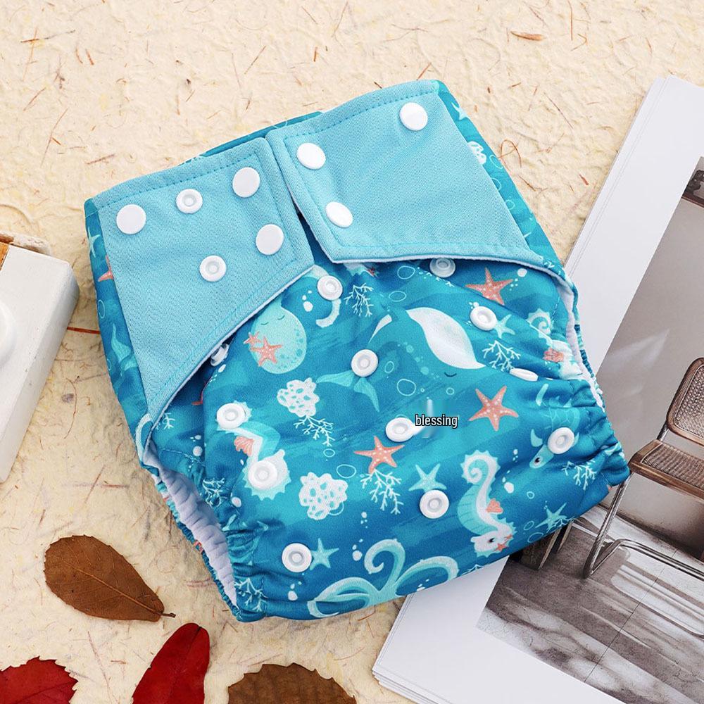 Happyflute Wasserdichte & Auslaufsichere Waschbare Baby Stoffwindeln