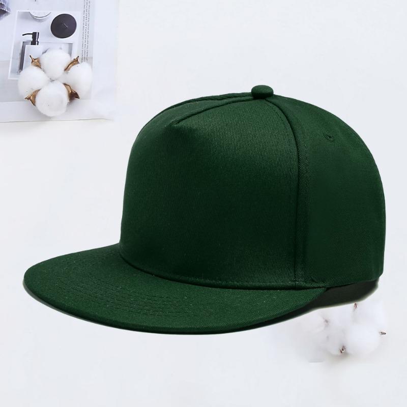 Flat Edge Hat Embroidery Summer Hip Hop Hat Adult Group Hip Hop Flat Eaves