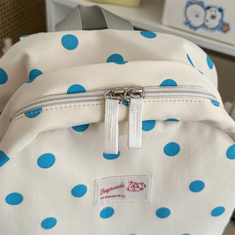 Pendler Rucksack Damen Punkt Rucksack Schüler Schultasche
