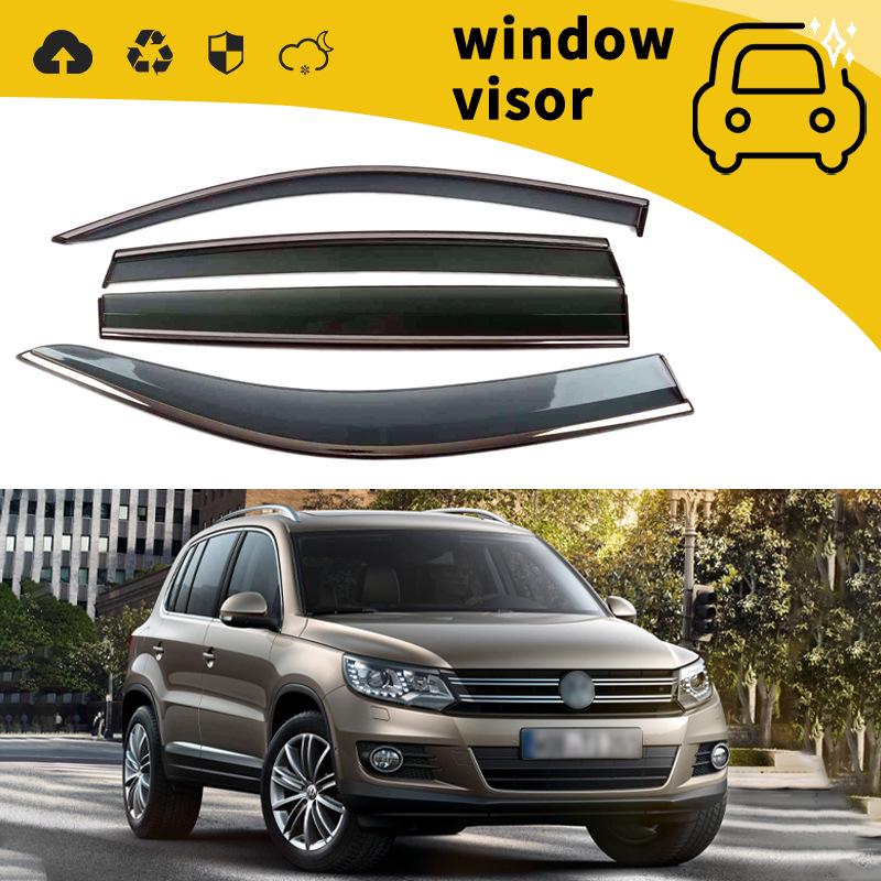 Volkswagen Tiguan (09-21) Door Rain Visor Shield - Modified Decoration