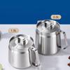 Wutuo 304 Stainless Steel Oil Filter Pot with Frying Basket