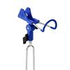 1Pcs Heavy Duty Portable Foldable Stand 360° Adjustable Fishing Rod Holder With Ground Spike For Bank
