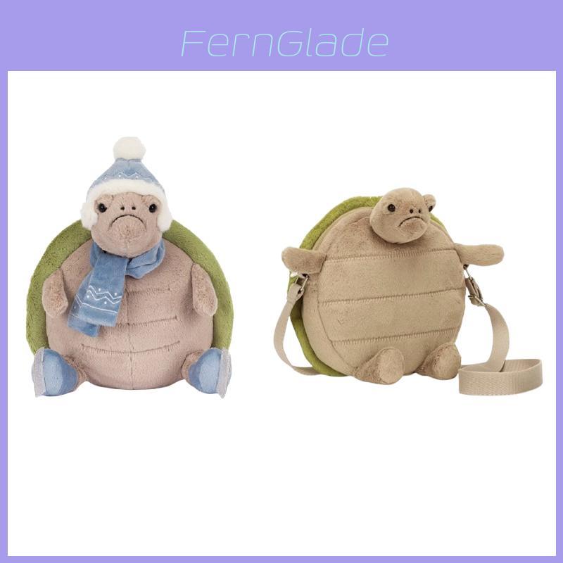 Timi Turtle Plush Bag With Soft Filling For Girls Gift And Comfort