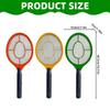Electric Fly  Swatter Outdoor/Indoor For Battery Operated Tennis 2 AA Batteries Not Included Green Mosquitos Killer Pest Control