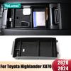 For Toyota Highlander XU70 2020 2021 2022 2023 2024 Car Central Armrest Storage Box Container Holder Insert Tray