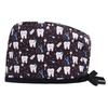 Turban Scrub Caps for Beauty Salon Comfortable Doctor Nurse Surgeon Hat for Hospital Staff Printed Working Hat for Bakery