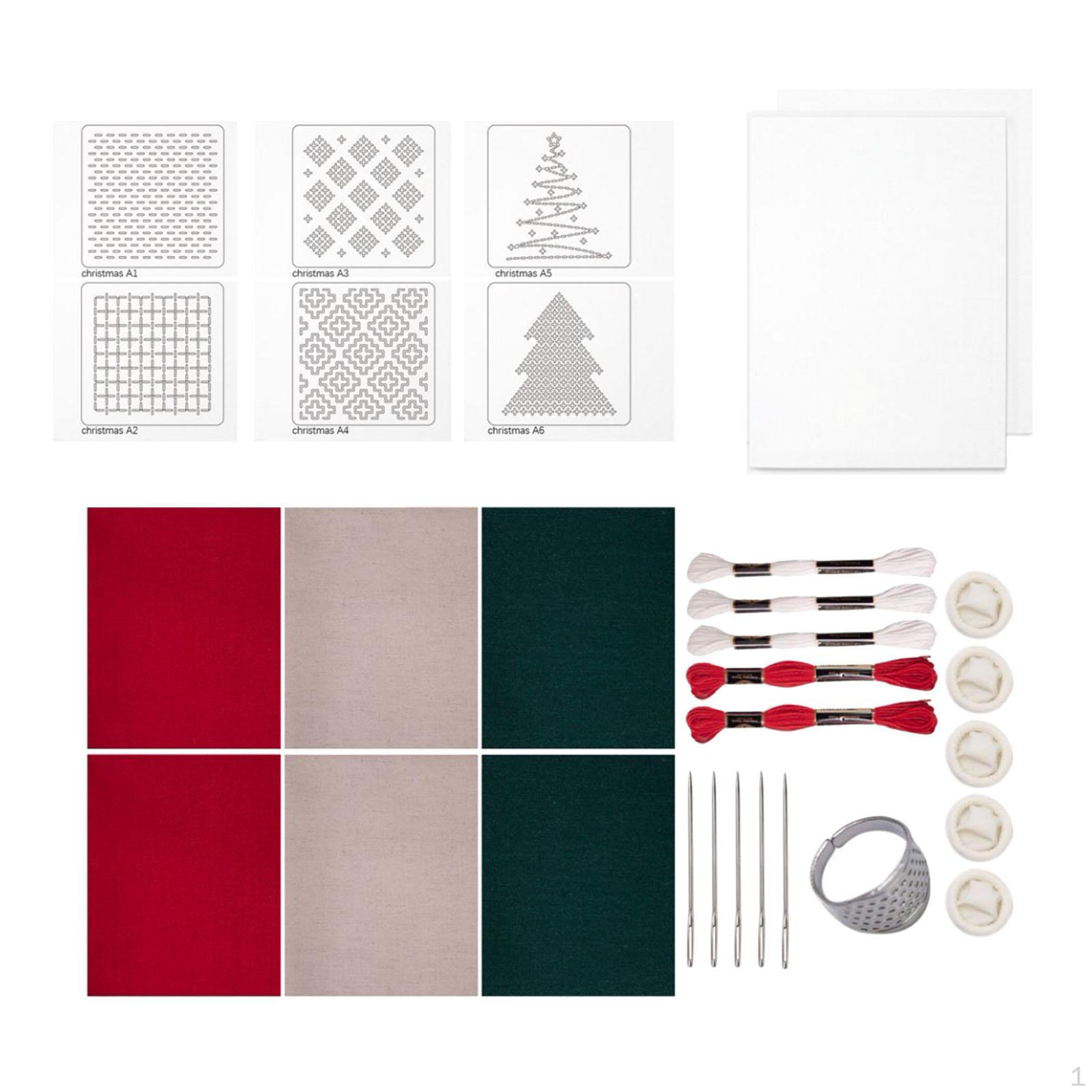 

Набор для сашико для печати с водорастворимым стабилизатором для рукоделия Type A