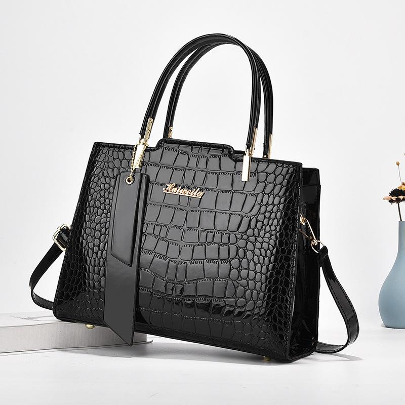 

Женская сумка New Alligator Print Temperament Commuter Tote Western Atmosphere Simple Single Shoulder Crossbody Bag .
