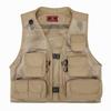 BEPAN Outdoor Leisure Sports Fishing Vest Mesh Breathable Vest Outdoor Mountaineering Multi Pocket Vest
