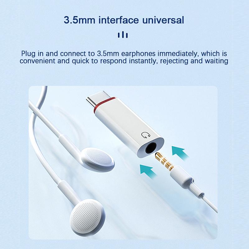 1Pcs 3.5Mm Female To Type C Male Adapter For Samsung Huawei Macbook 3.5Mm Wired Headset Converter