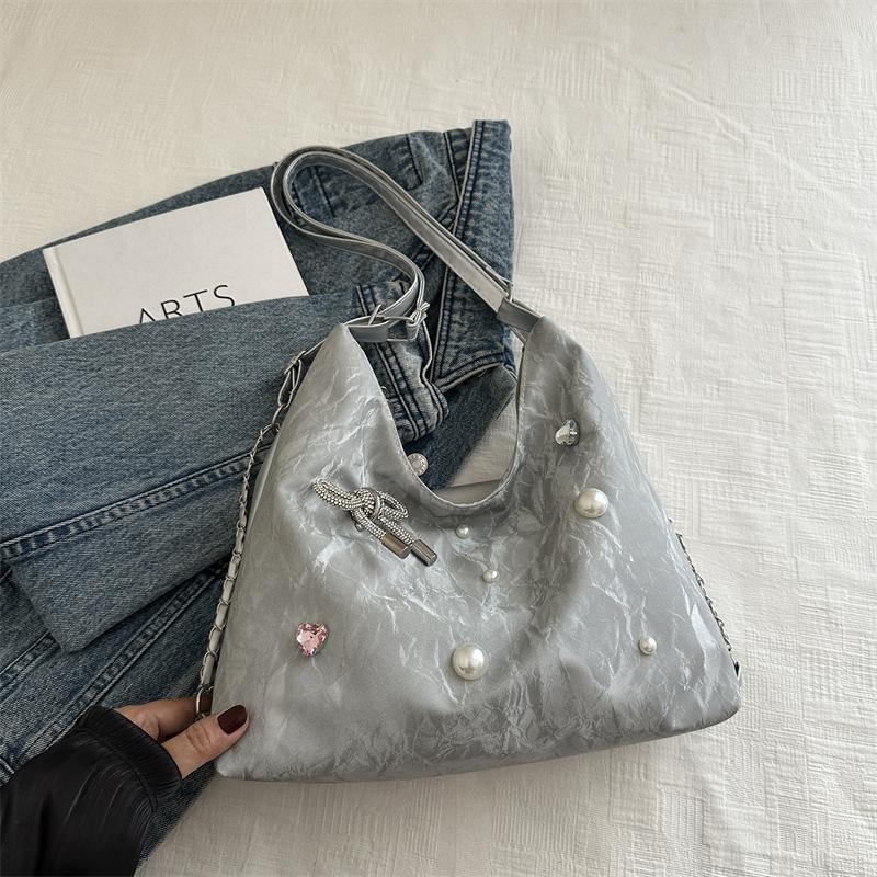 Large Capacity Bag Women 2025 New Beautiful Niche Design Commuter Casual Fashion Double Shoulder Crossbody Backpack