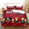 Boys Bedroom M-Mafalda Bedding Single Twin Full Queen King Size Aldult Duvetcover 3D Anime Bed Sheet SetQuilt Cover Pillowca741