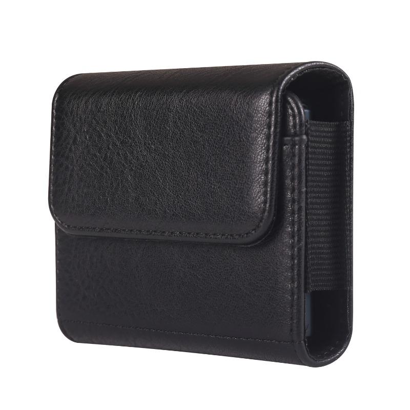 

для Samsung Z Flip7 Moto Razr 50 Ultra HUAWEI Pura X Кожаная поясная сумка для складных телефонов Чехол-сумка для телефона-раскладушки со слотом для карт