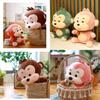 Adorable Monkey Stuff Toy Plush Doll For Girls With Soft And Cuddly Texture