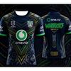 Rodinný Matching Warriors Magic Round Grafický Ragbyový Dres Prodyšný Rychleschnoucí Síťovina Polyester Kmenový Street Denní Zápasový Outfit