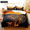 Beautiful Coastline City Bedding Set Duvet Cover Set 3d Bedding Digital Printing Queen Size Bed Set Fashion Design