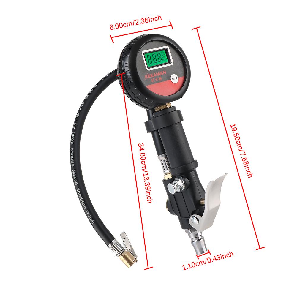 Digital Display Tire Pressure Gauge Auto Accessories High-precision Monitoring Inflation Universal Car Tire ManometroTire Pressure Monitoring Systems