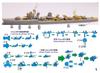 Five Star Model World War II Japanese Navy Fubuki Class Destroyer Special 3 Class Destroyer Upgrade Set Yamashita Plastic Model Parts FSM710303 1/700