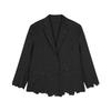 JNBY Fall Hand-Beaded Irregular Cut Blazer