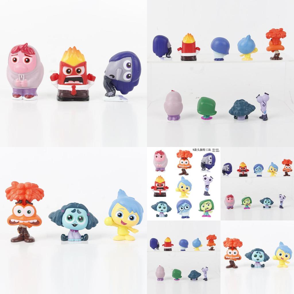 Adorable Inside Out Pvc Figure Collectible Set Fun Models Display Toys
