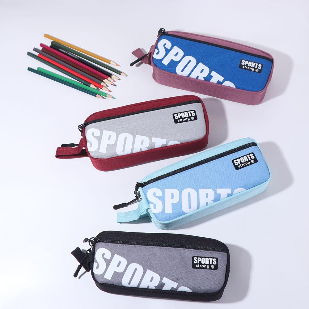Large Capacity Stationery Bag Students Pencil Case Personality Pen Pouch Student Writing