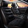 Car Seat Covers Front Seat Cushion with Backrest Plush Comfortable Protection Pad Winter Warm Car Seat Cushion Car Accessories