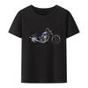 Motorbike Wall Poster 61 Printed T-shirt Funny Tee Blusa ...