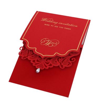5/10 Stück Ausfüllkarten Einladungskarte Europäischer Stil Kreative Verlobung für Hochzeitseinladung Partygeschenk Dekorationen