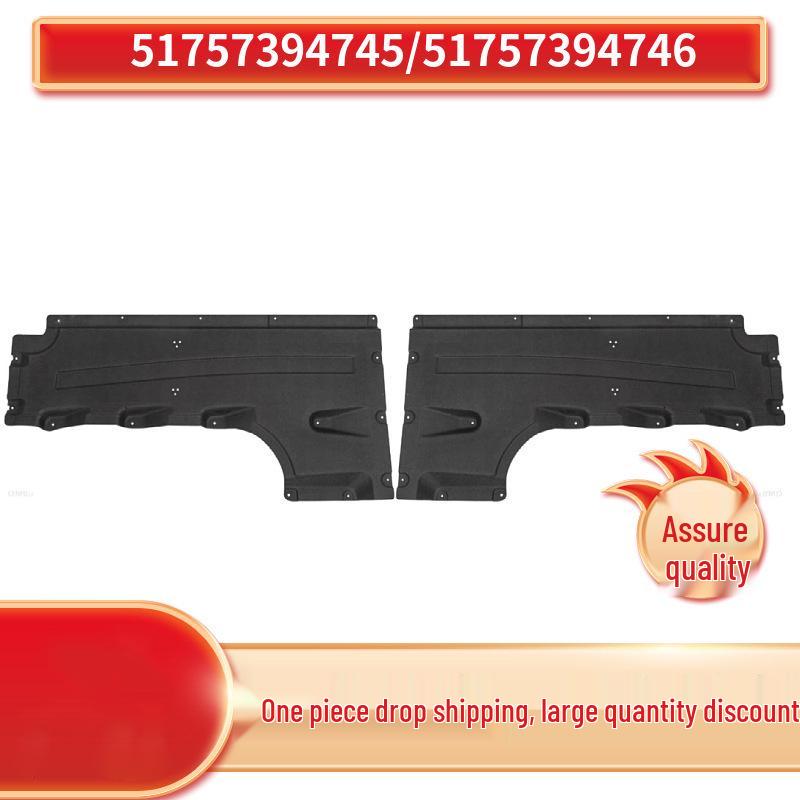 BMW X3 G01/X4 G02 Body Underguard (51757394745, 51757394746)